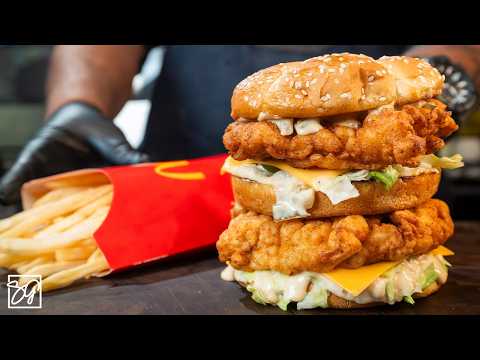 Recreate McDonald’s Chicken Big Mac at Home | Copycat Recipe