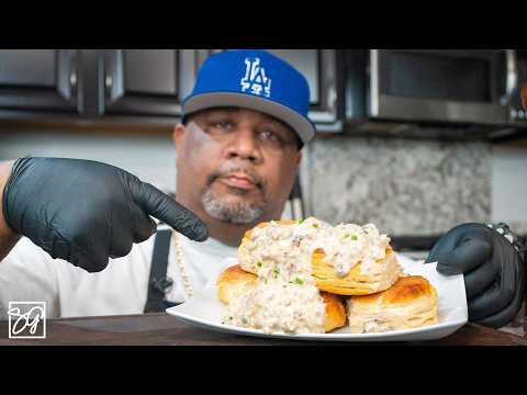 Southern Comfort! Biscuits and Sausage Gravy Recipe!