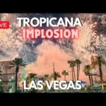 TROPICANA IMPLOSION in Las Vegas LIVE Countdown (It’s CRAZY!)