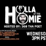 HOLLA AT THA HOMIE WITH 360 THA POET LIVE ON HOT7025FM.COM!