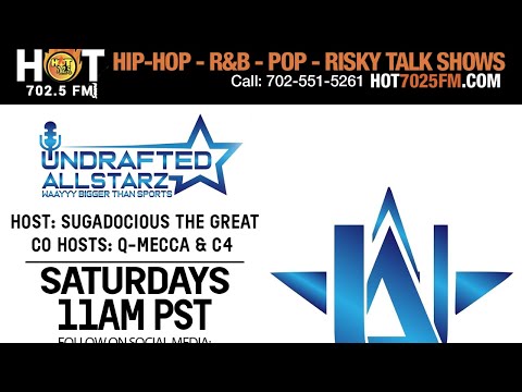 UNDRAFTED ALLSTARZ SPORT SHOW LIVE ON HOT7025FM.COM!