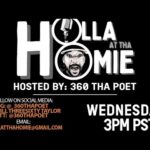 HOLLA AT THA HOMIE WITH 360 THA POET LIVE ON HOT7025FM.COM!