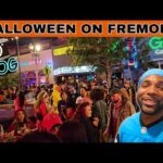 Halloween Night Vlog On Fremont Street 2024! Wild Costumes & Crazy Fun In Downtown Las Vegas
