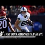 Every Brock Bowers Catch At the Bye Week | 11 Minutes of Highlights | NFL