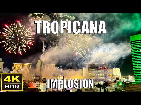 Tropicana Las Vegas Implosion  – October 9, 2024 – Las Vegas Strip