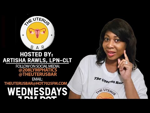 THE UTERUS BAR WITH ARTISHA RAWLS LIVE ON HOT7025FM.COM!