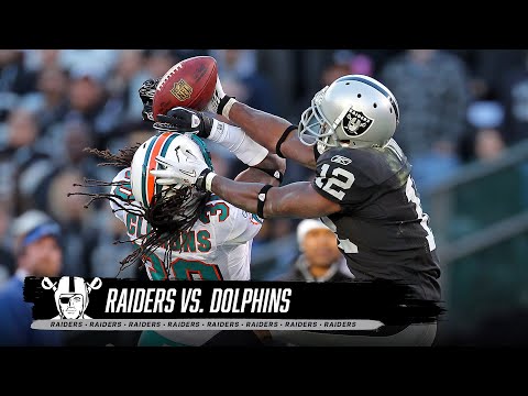 Raiders’ All-Time Memorable Highlights vs. Miami Dolphins | NFL