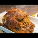 Best Brined and Roasted Thanksgiving Turkey with Stuffing You’ll Ever Have!
