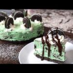 No Bake Mint Oreo Cheesecake Treat!