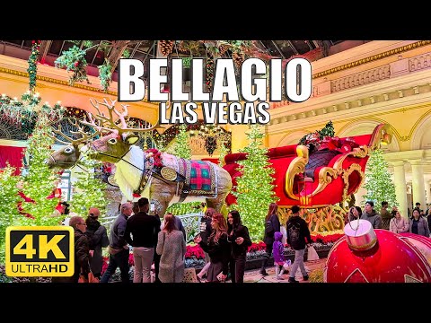 Bellagio Las Vegas Walk - Nov 2024 - Bellagio Conservatory Holiday 2024