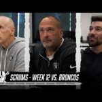 Assistant Coaches Media Scrums – 11.19.24 | Raiders | NFL