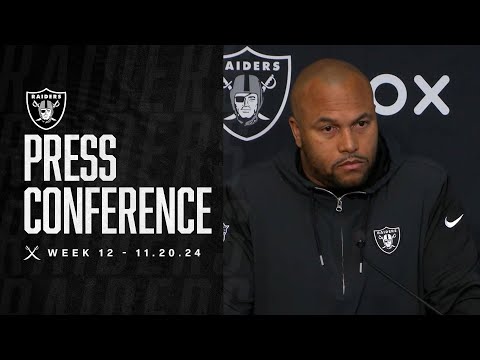 Coach Pierce Presser – 11.20.24 | Raiders | NFL