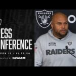 Coach Pierce Presser – 11.22.24 | Raiders | NFL