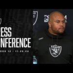 Coach Pierce Presser – 11.25.24 | Raiders | NFL