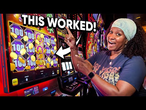 We WON AGAIN using this Bankroll Building Slot Machine Strategy in Las Vegas!