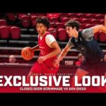 UNLV Basketball | Closed Door Scrimmage Highlights VS San Diego