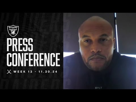 Coach Pierce: ‘Love the Way Our Guys Competed’ | Raiders | NFL