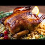 Holiday Creole Cornish Hens Recipe