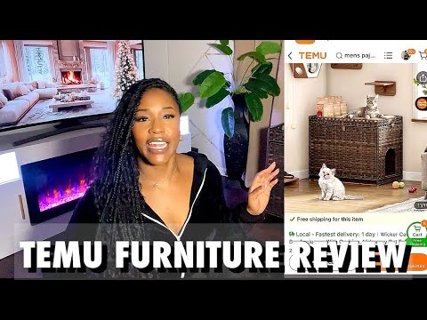 TEMU FURNITURE REVIEW | Pet Bed That Looks Like Furniture | Home Decor