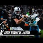 All 11 Brock Bowers Catches in Week 16 Win vs. Jaguars | Raiders | NFL