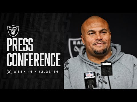 Coach Pierce and Aidan O'Connell Postgame Presser - 12.22.24 | Week 16 vs. Jaguars | NFL