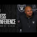Coach Pierce Presser – 12.23.24 | Raiders | NFL