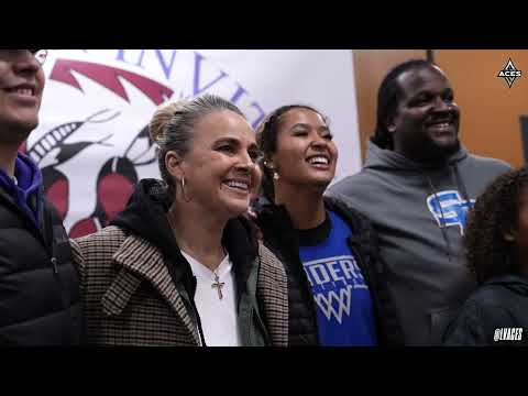 Becky Hammon at the 47th Lakota Nation Invitational