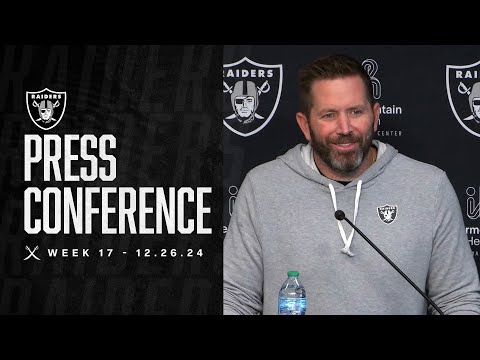 Coach Graham and Coach Turner Presser - 12.26.24 | Raiders | NFL