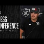Aidan O’Connell Presser – 12.26.24 | Raiders | NFL