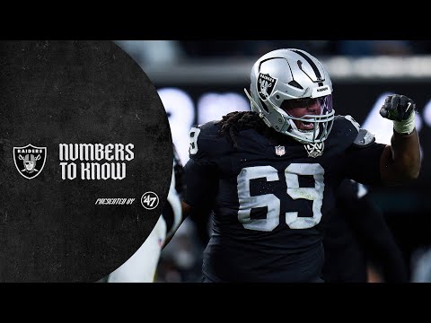 Numbers To Know for Raiders-Saints Week 17 | Raiders | NFL