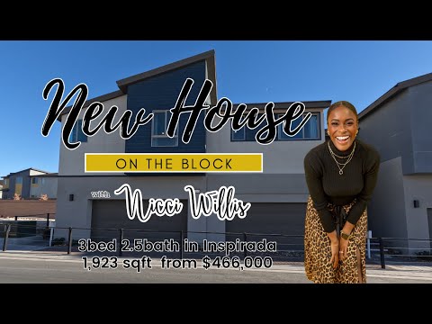 New House On The Block with Nicci Willis – Tri Pointe townhome Inspirada