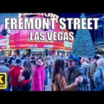 Fremont Street Las Vegas Midnight Walk – December 2024 – Downtown Las Vegas