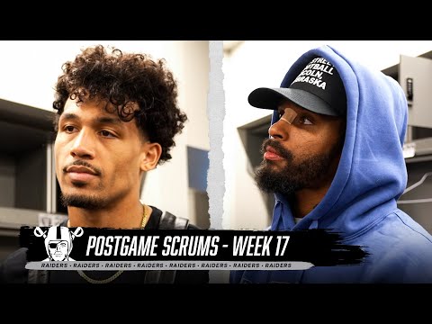 Ameer Abdullah, Tre Tucker and Isaiah Pola-Mao Postgame Media | Week 17 | NFL