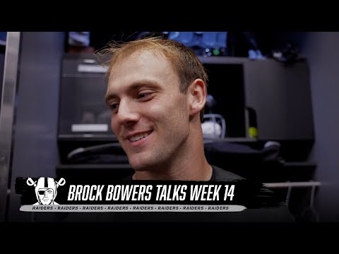 Brock Bowers on Being Named NFL Offensive Rookie of the Month for November | Week 14 vs. Broncos