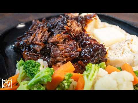 Tender Slow-Cooked BBQ Pot Roast