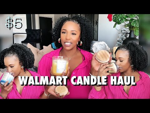 WALMART CANDLE HAUL | Your Home Will Smell Good All Day | Romanticize Your Home