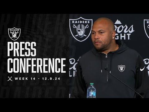 Coach Pierce Presser - 12.9.24 | Week 14 vs. Buccaneers | NFL