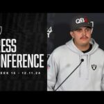 Aidan O’Connell and Desmond Ridder Presser – 12.11.24 | Raiders | NFL