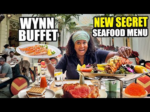 Wynn Buffet NEW Secret Seafood Menu in Las Vegas! (Worth the Hype?)