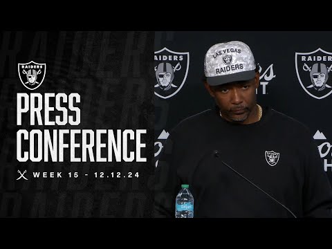 Coach Graham and Coach Turner Presser - 12.12.24 | Raiders | NFL