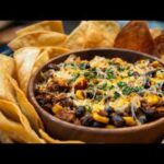 Taco Casserole Ready in Your Crockpot