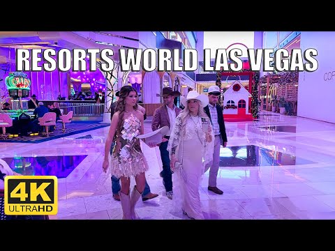 Resorts World Las Vegas Walk - December 2024 - National Finals Rodeo