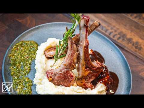 Easy Garlic and Herb Lamb Chops Recipe