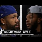 Jakobi Meyers, Jack Jones, Ameer Abdullah and Tyree Wilson Postgame Media | Week 15 | NFL