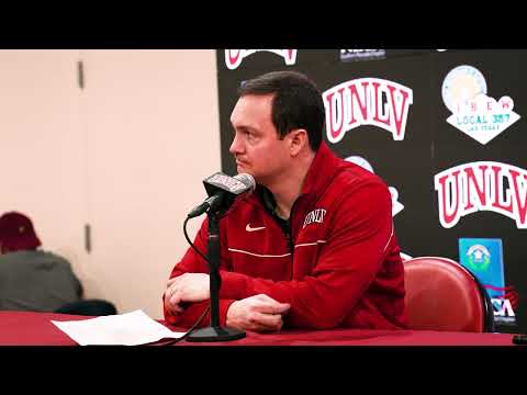UNLV Runnin' Rebels Post Game Press Conference - Wyoming 1-21-25