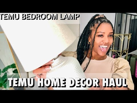 TEMU HIGH END DECOR ON A BUDGET | Bedroom Makeover | Home Decor Haul