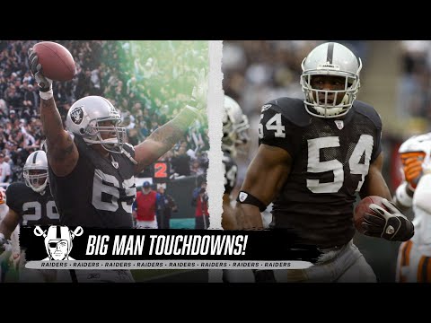 8 Minutes of Big Man Touchdowns! | Raiders | NFL Highlights