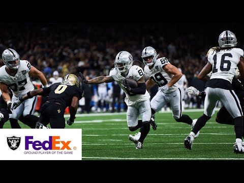 RB Ameer Abdullah | Week 17 FedEx Ground Player of the Game | Raiders | NFL