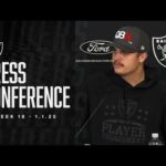 Aidan O’Connell  Presser – 1.1.25 | Raiders | NFL