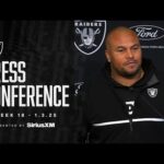 Coach Pierce Presser – 1.3.25 | Raiders | NFL